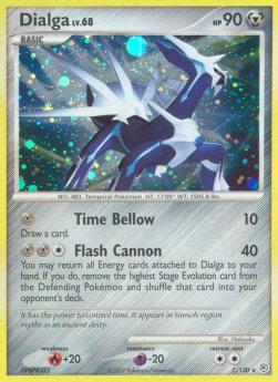 Dialga Pokemon Diamond & Pearl #1/130