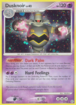 Dusknoir [Reverse Holo] Pokemon Diamond & Pearl #2/130