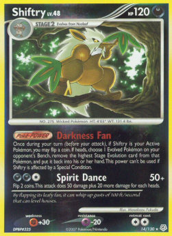 Shiftry Pokemon Diamond & Pearl #14/130