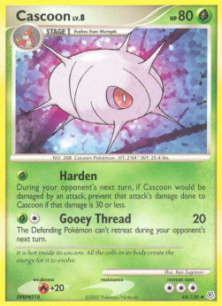 Cascoon Pokemon Diamond & Pearl #44/130