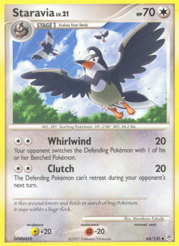 Staravia Pokemon Diamond & Pearl #64/130