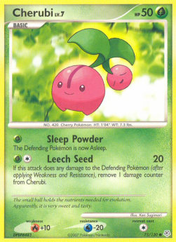 Cherubi Pokemon Diamond & Pearl #75/130