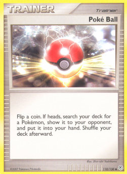 Poke Ball Pokemon Diamond & Pearl #110/130