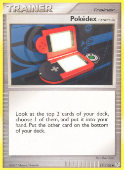 Pokedex HANDY910is Pokemon Diamond & Pearl #111/130