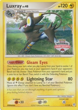 Luxray Lv.48 Diamond & Pearl #7
