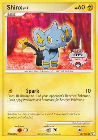 Shinx Lv.7 Diamond & Pearl #98
