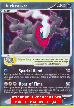 Darkrai Lv.50 DP Black Star Promos #24