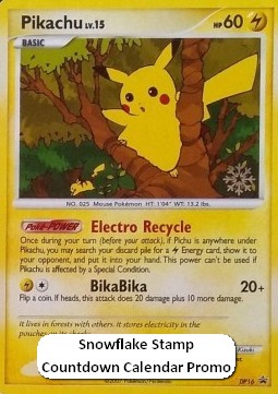 Pikachu Lv.15 DP Black Star Promos #16/56
