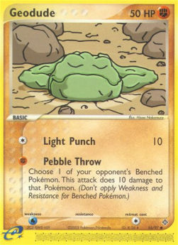 Geodude EX Dragon #55