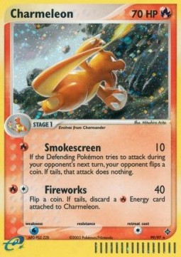 Charmeleon EX Dragon #99