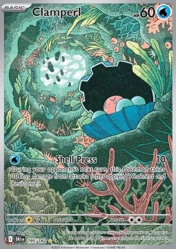 Clamperl Pokemon Destined Rivals #195/182