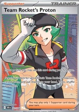 Team Rocket's Proton Pokemon Destined Rivals #227/182