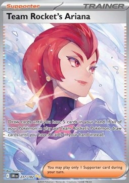 Team Rocket's Ariana Pokemon Destined Rivals #237/182