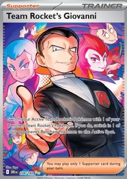 Team Rocket's Giovanni Pokemon Destined Rivals #238/182