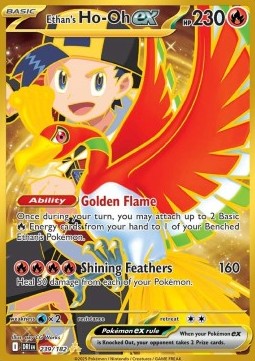 Ethan's Ho-Oh ex Pokemon Destined Rivals #239/182