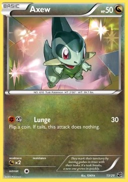 Axew Pokemon Dragon Vault #13/20
