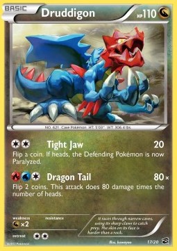 Druddigon Pokemon Dragon Vault #17/20