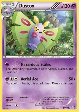 Dustox Pokemon Dragons Exalted #47/124