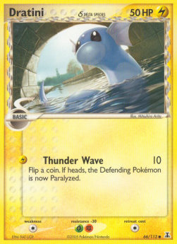 Dratini Pokemon Delta Species #66/113