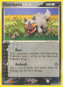 Poochyena Pokemon Delta Species #79/113