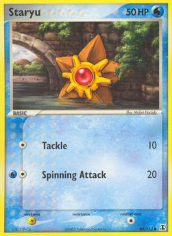 Staryu Pokemon Delta Species #84/113