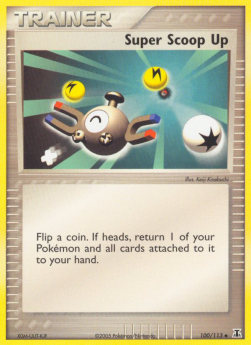Super Scoop Up [Reverse Holo] Pokemon Delta Species #100/113