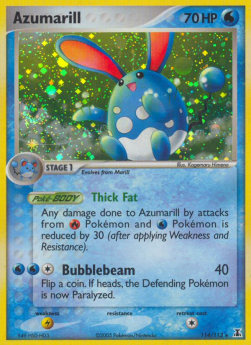 Azumarill Pokemon Delta Species #114/113