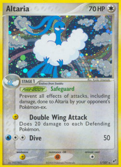 Altaria Pokemon Deoxys #1/107