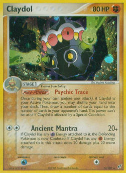 Claydol Pokemon Deoxys #5/107