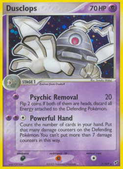 Dusclops [Reverse Holo] Pokemon Deoxys #7/107