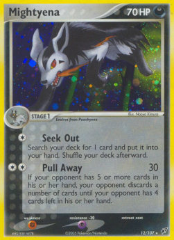 Mightyena Pokemon Deoxys #12/107