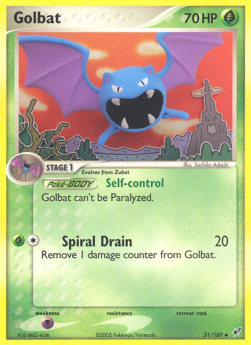Golbat Pokemon Deoxys #31/107