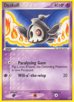 Duskull [Reverse Holo] Pokemon Deoxys #58/107