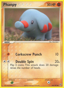 Phanpy [Reverse Holo] Pokemon Deoxys #69/107