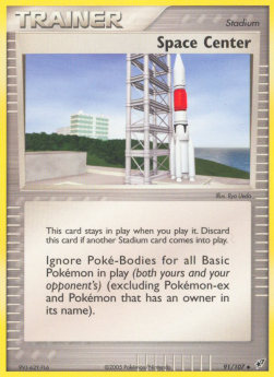 Space Center Pokemon Deoxys #91/107