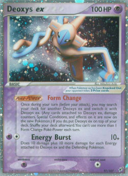 Deoxys EX Pokemon Deoxys #97/107