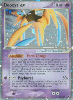 Deoxys EX Pokemon Deoxys #98/107