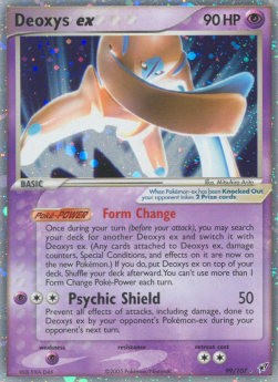 Deoxys EX Pokemon Deoxys #99/107