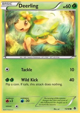 Deerling [Reverse Holo] Pokemon Emerging Powers #15/98
