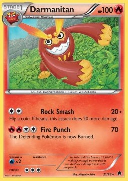 Darmanitan Pokemon Emerging Powers #21/98