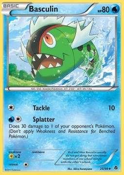 Basculin Pokemon Emerging Powers #25/98