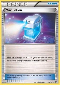Max Potion Pokemon Emerging Powers #94/98