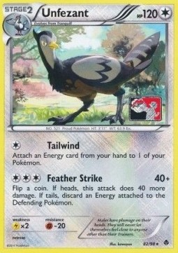 Unfezant [League] Pokemon Emerging Powers #82/98
