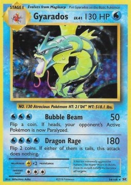 Gyarados Pokemon Evolutions #34/108