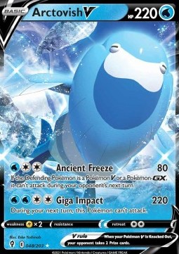 Arctovish V Pokemon Evolving Skies #48/203