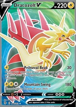 Dracozolt V Pokemon Evolving Skies #178/203