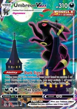 Umbreon VMAX Pokemon Evolving Skies #215/203