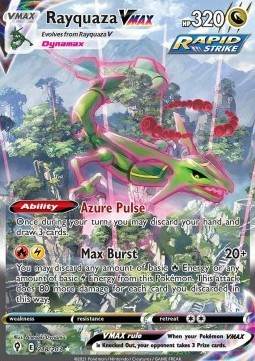 Rayquaza VMAX Pokemon Evolving Skies #218/203