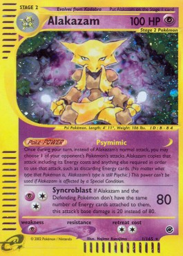 Alakazam Pokemon Expedition #1