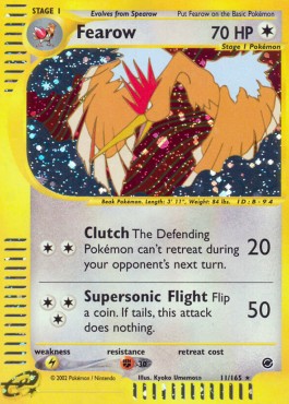 Fearow [Reverse Holo] Pokemon Expedition #11